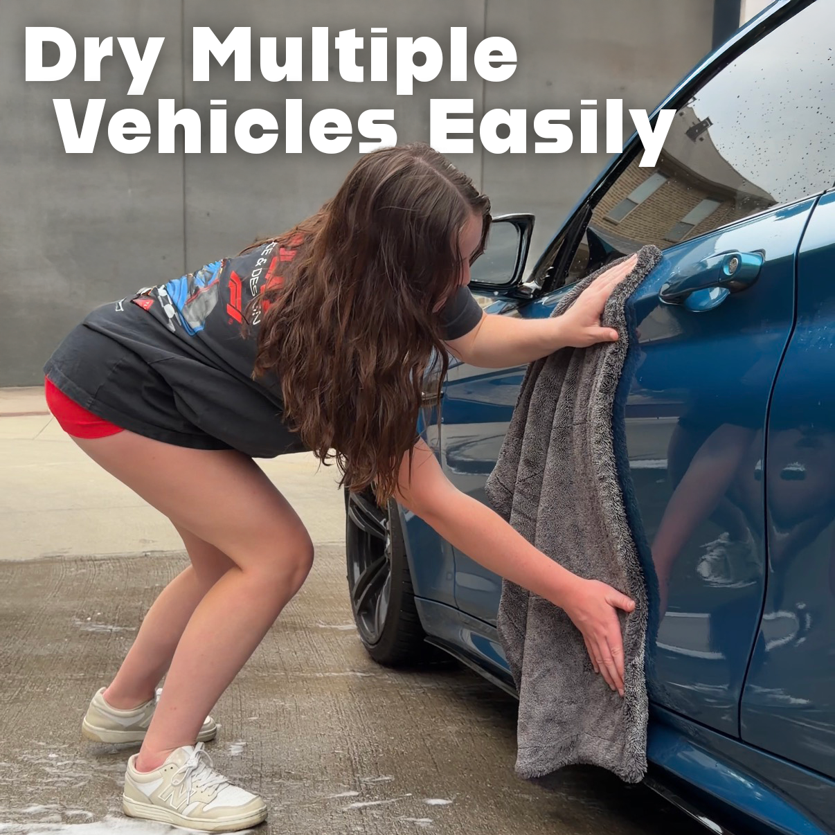 'The Final Touch' 2000 GSM Premium Twisted Loop Microfiber Drying Towel